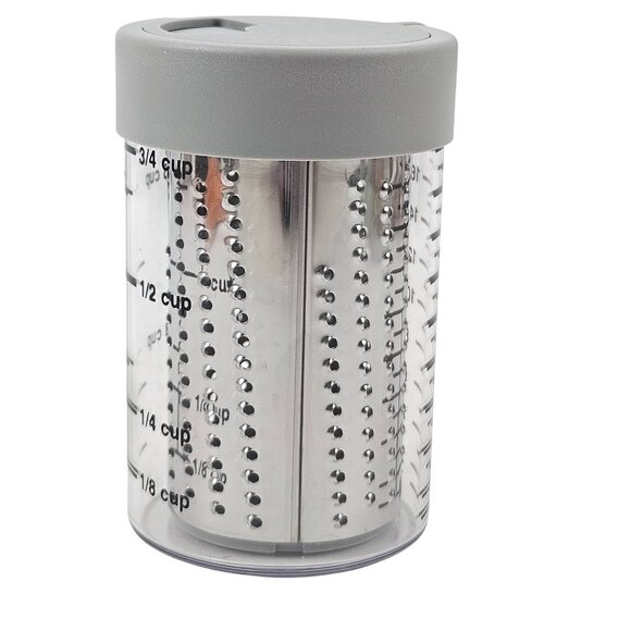 Pampered Chef Grate And Store 1278 Barrel Attachment Measurement Markings - Picture 1 of 10